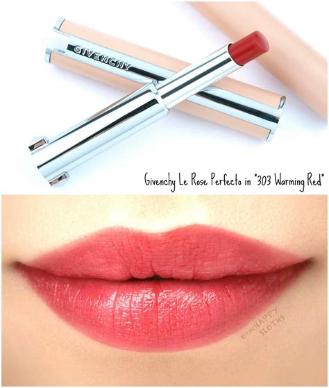 givenchy lipstick le rose perfecto|givenchy color changing lip gloss.